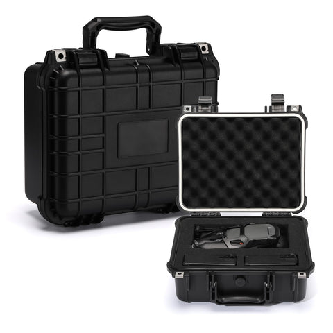 Casoman waterproof and dustproof case protects gear during outdoor shoots.