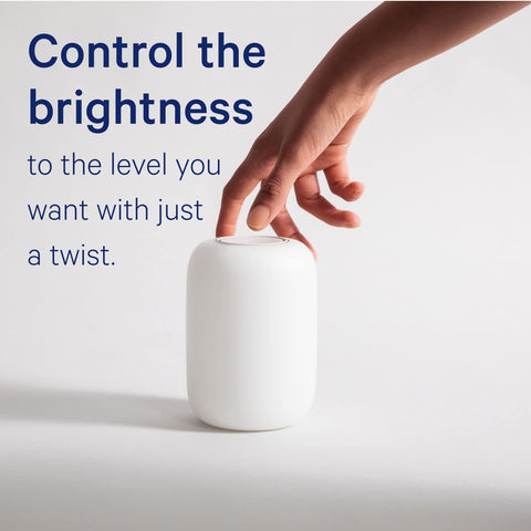 Two Glow Lights in Casper Glow Light double pack for versatile bedside setup