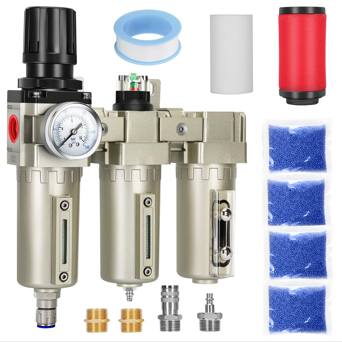 CatArt 3/4-inch NPT air dryer front view for reliable industrial drying