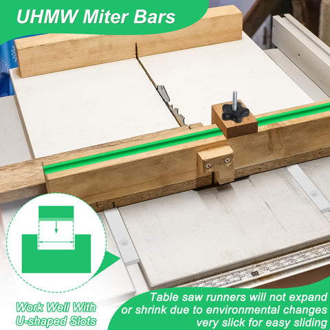 Catcan Screws enable quick, sturdy table saw assembly.