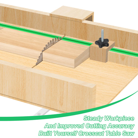 Catcan Table saw slot compatibility ensures broad board support.