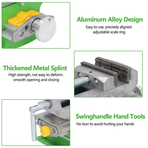 CatemRC Vise jaws with detachable silicone pads protect surfaces during machining