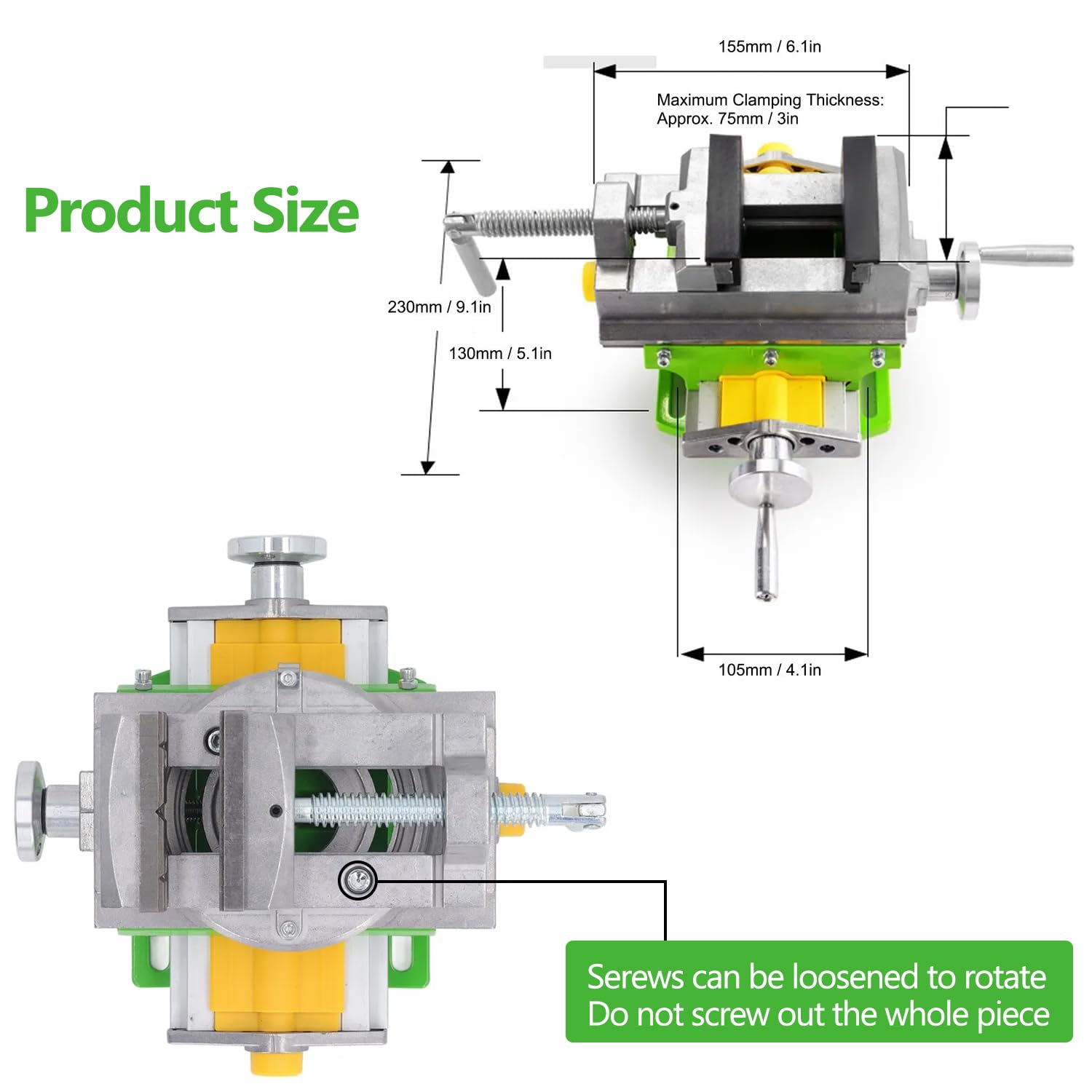 CatemRC Rotary table at 90 degrees with angle scale for accurate indexing