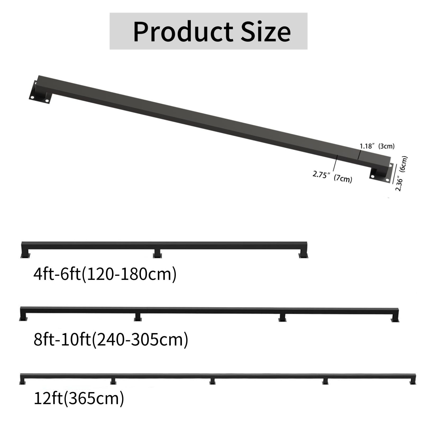 CAVAOSEY square-tube rail with slim profile complements modern stairways.