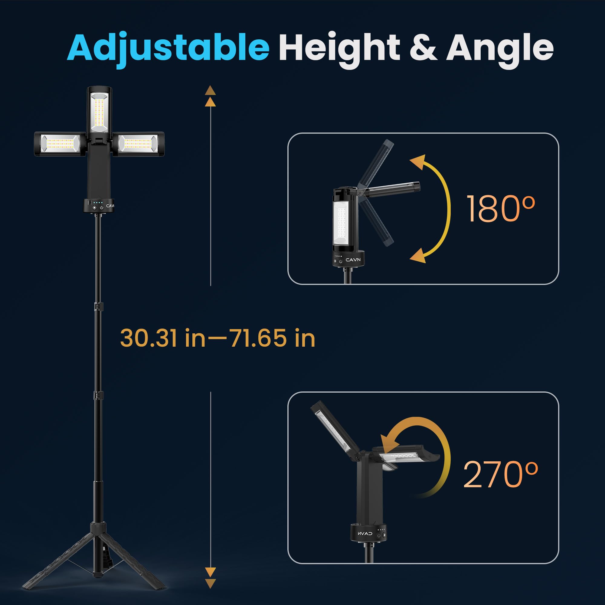 CAVN IPX4 weather-resistant camping light for outdoor reliability