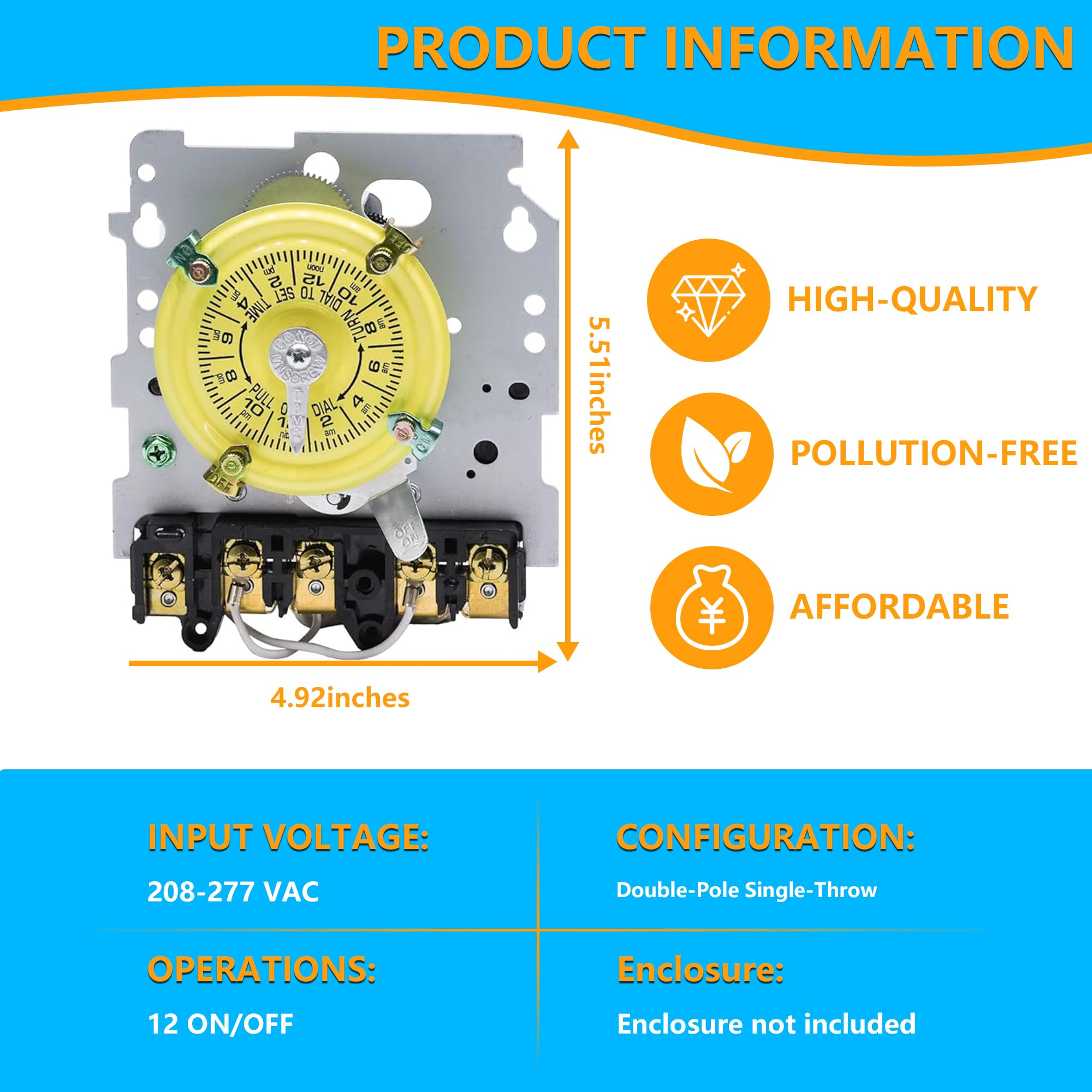 Cavusheo T104M manual override button enables instant load control