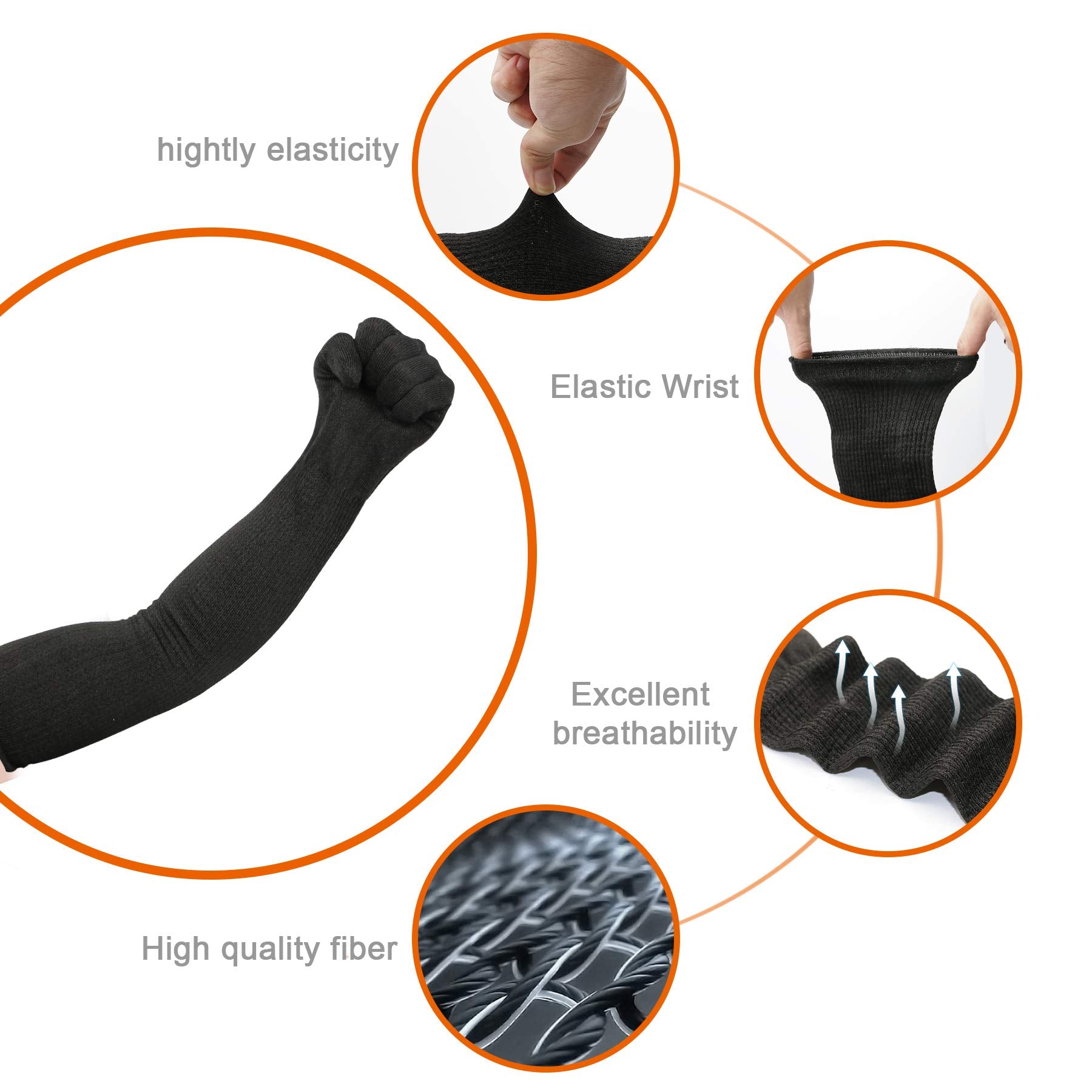 CAWANFLY welding protection gloves offer flexible fit for extended use.