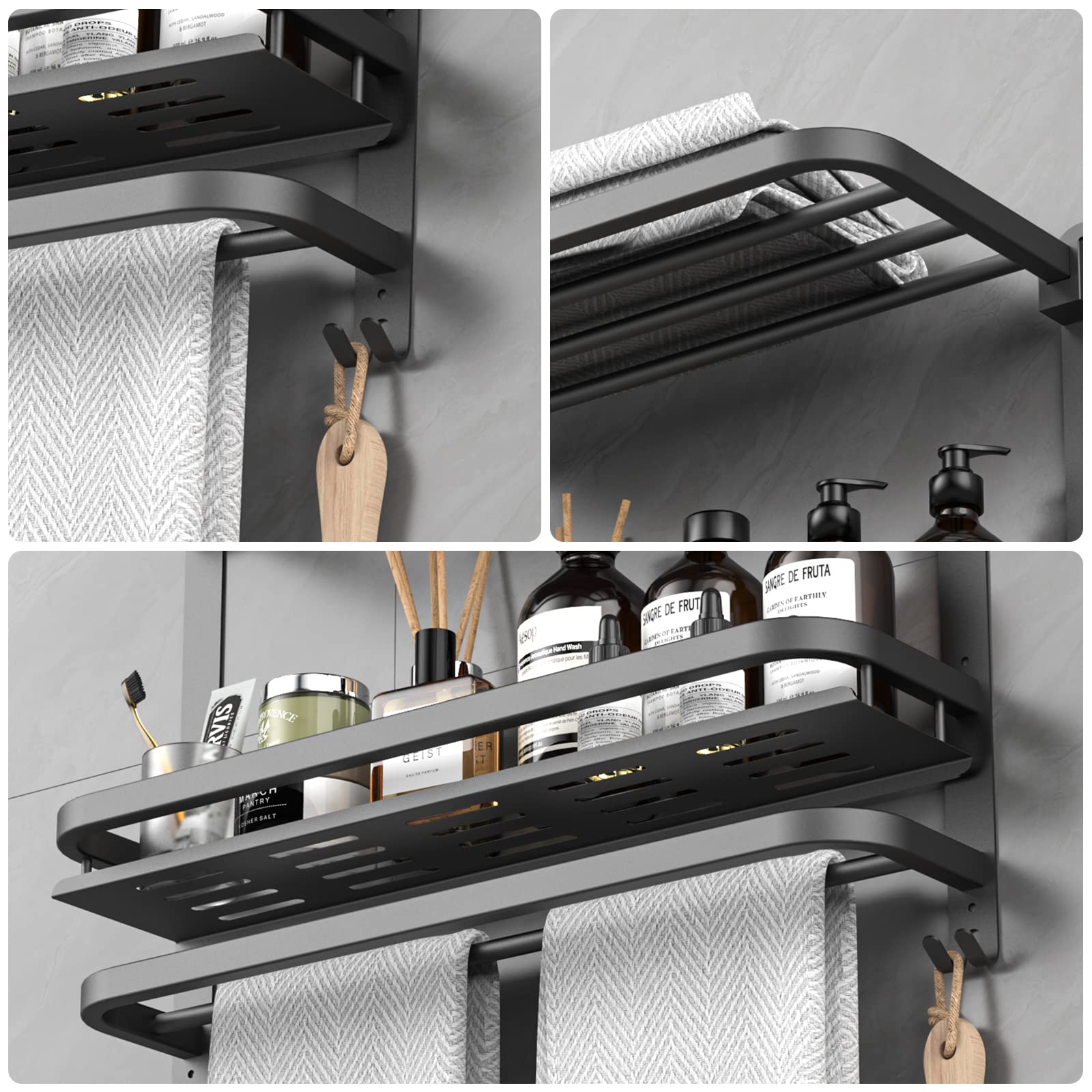 CAXIMSY screw installation option provides permanent secure wall support.