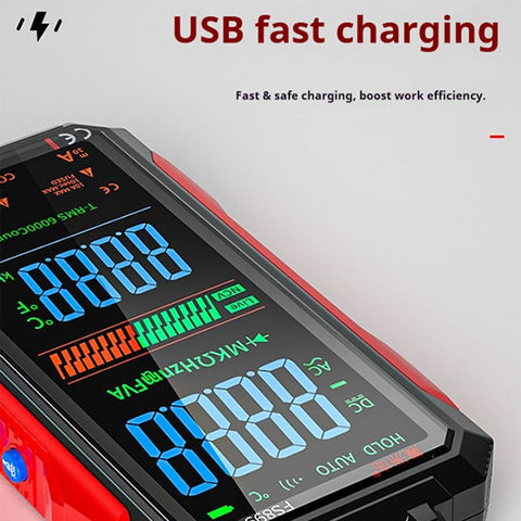 CBGYYWF FS899L includes test leads for versatile measurements