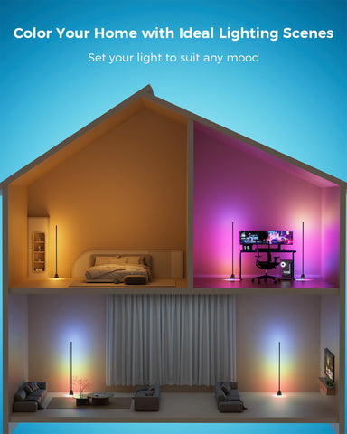 CCACC built-in 24-hour timer enables automated color schedules