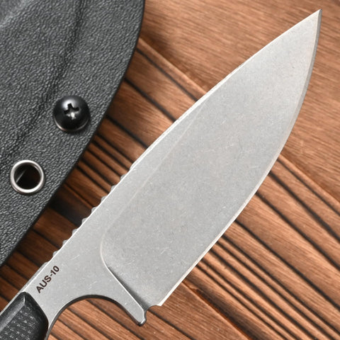 CCFFCC FF101 kydex sheath with clip lock for secure vertical carry.
