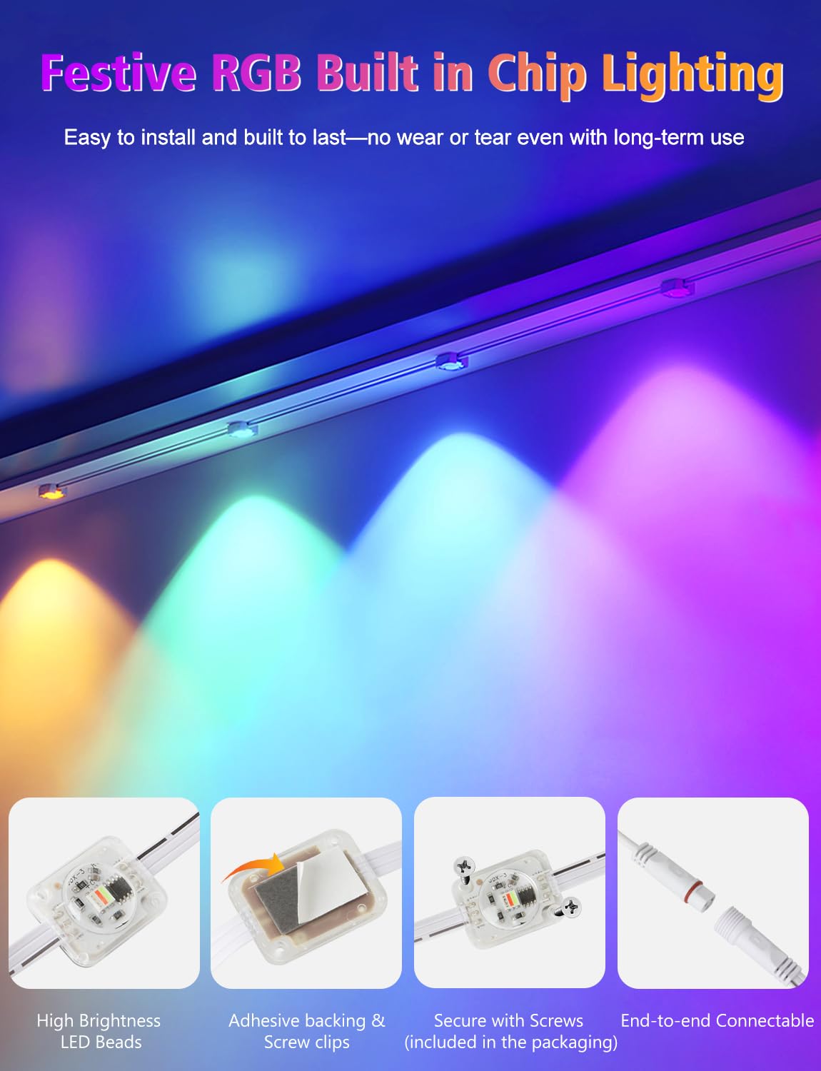 CCILAND IP67 outdoor lights withstand rain for outdoor use