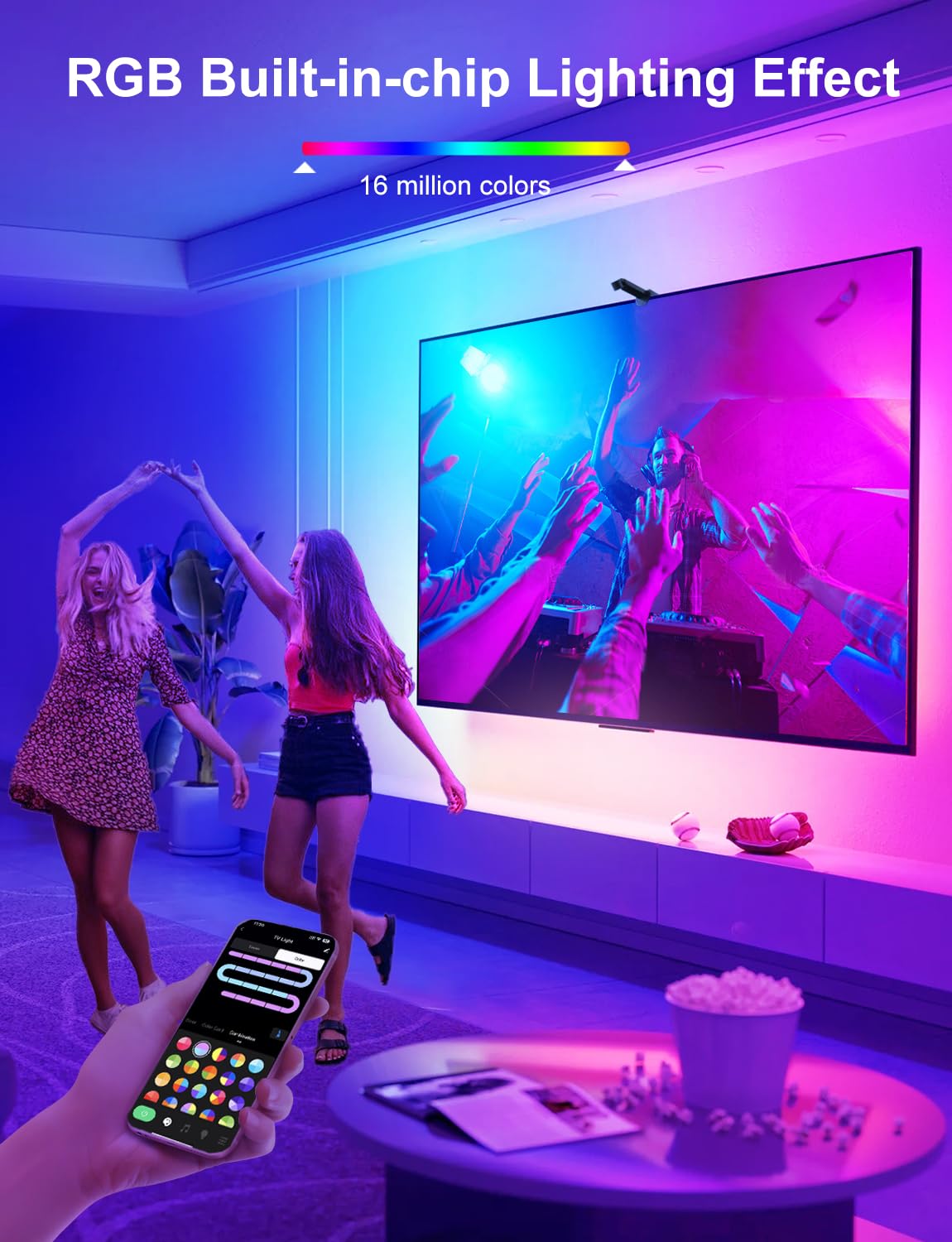 CCILAND music-sync light show for beat-driven entertainment lighting.