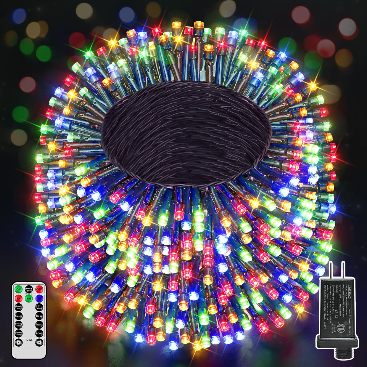 Ccinny 394ft outdoor LED lights for expansive, even exterior illumination