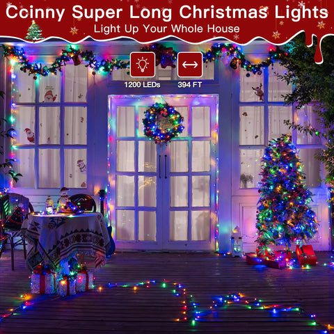 Ccinny remote control with eight modes for easy seasonal scene changes
