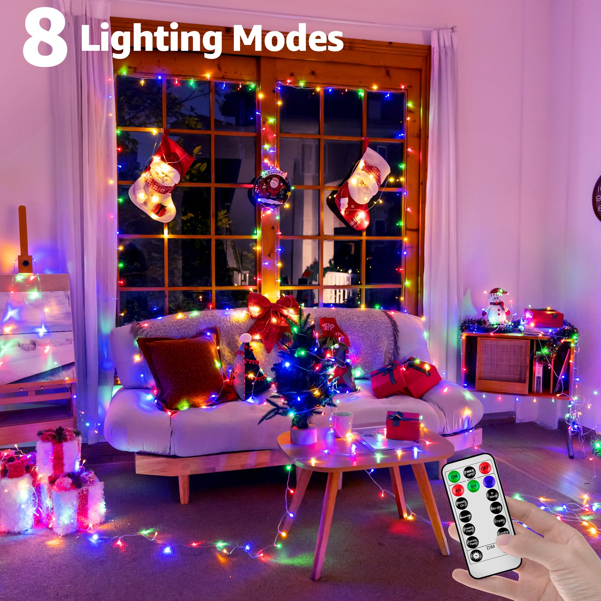 Ccinny timer and memory function auto-schedule lights for effortless evenings.