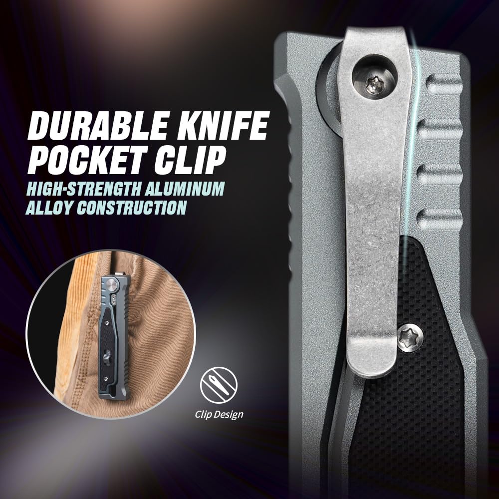 cckk Clip enables secure carry on pockets or gear.