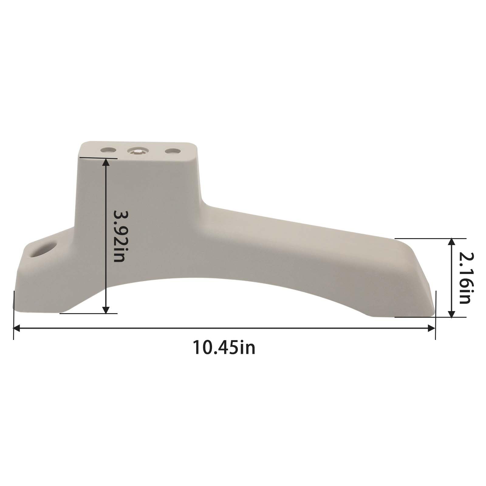 CCTP base legs for Comfort Glow compatibility ensure secure mounting