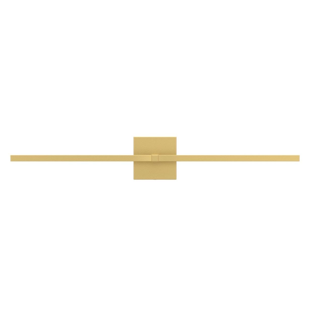 CCYCOL LED vanity light in gold with dimmable brightness control