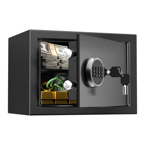 CDC DIGI safe box front view showing sturdy security features