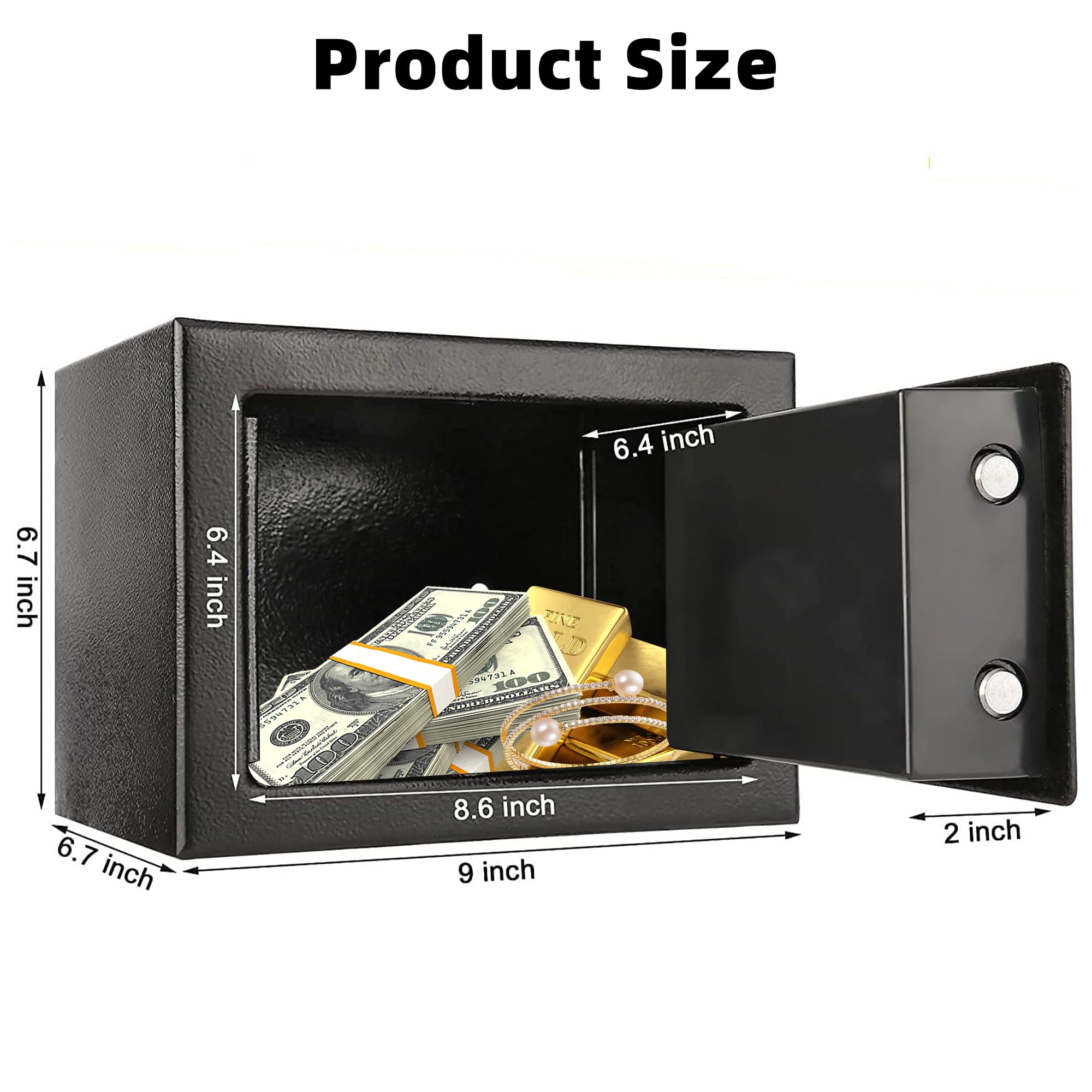 CDC DIGI compact dimensions display for space planning.