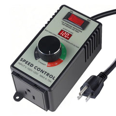 CDMALL AC speed controller with LED display for precise adjustments.