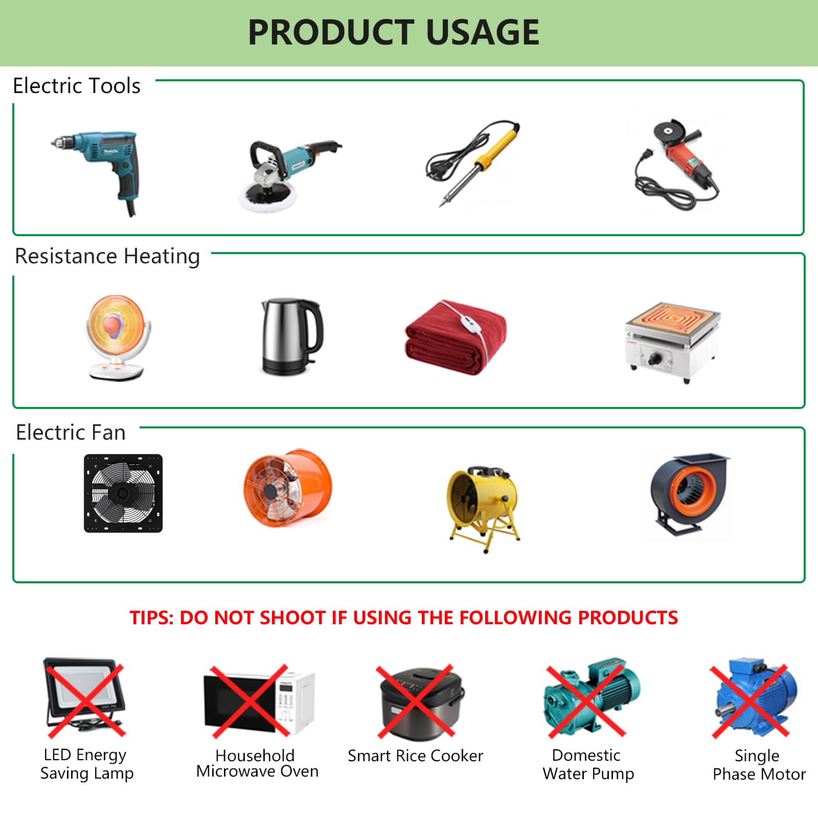 CDMALL wide-application controller supports fans and tools.