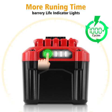 C DSANKE C CMCB204 6000mAh 20V battery side view highlights compact profile.