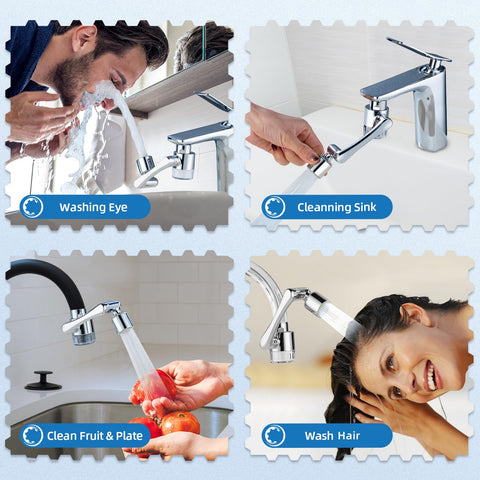 CECEFIN three-layer filter helps rinse mouth directly with filtered water.