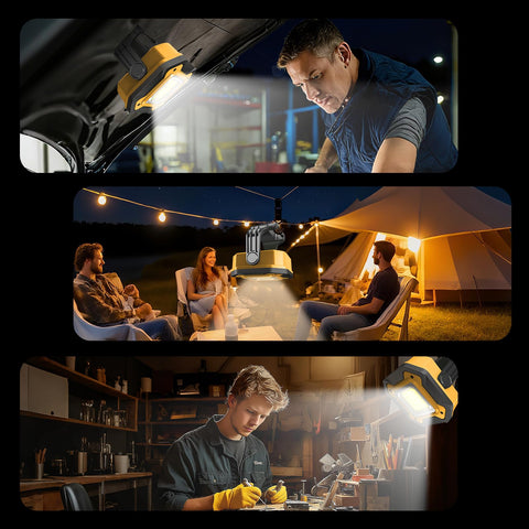 CedarAce 2-pack versatile light setup for larger tasks.
