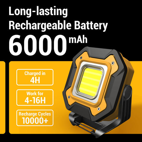 CedarAce light showing 360° rotation for flexible mounting.