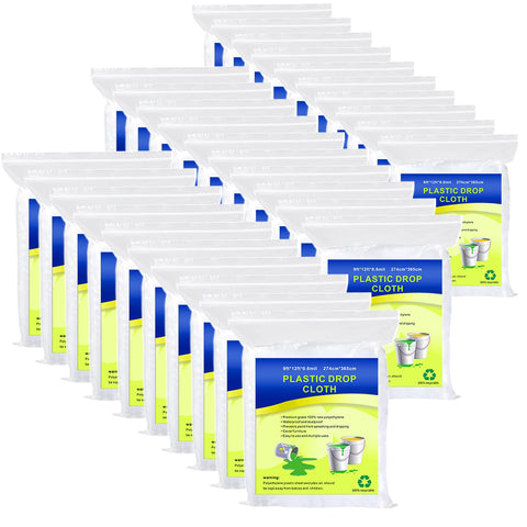 Cedolio 30-piece drop sheets packaging for easy project prep.