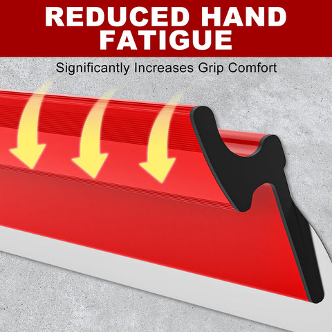 Ceeintee ergonomic grip design improves control during mud smoothing