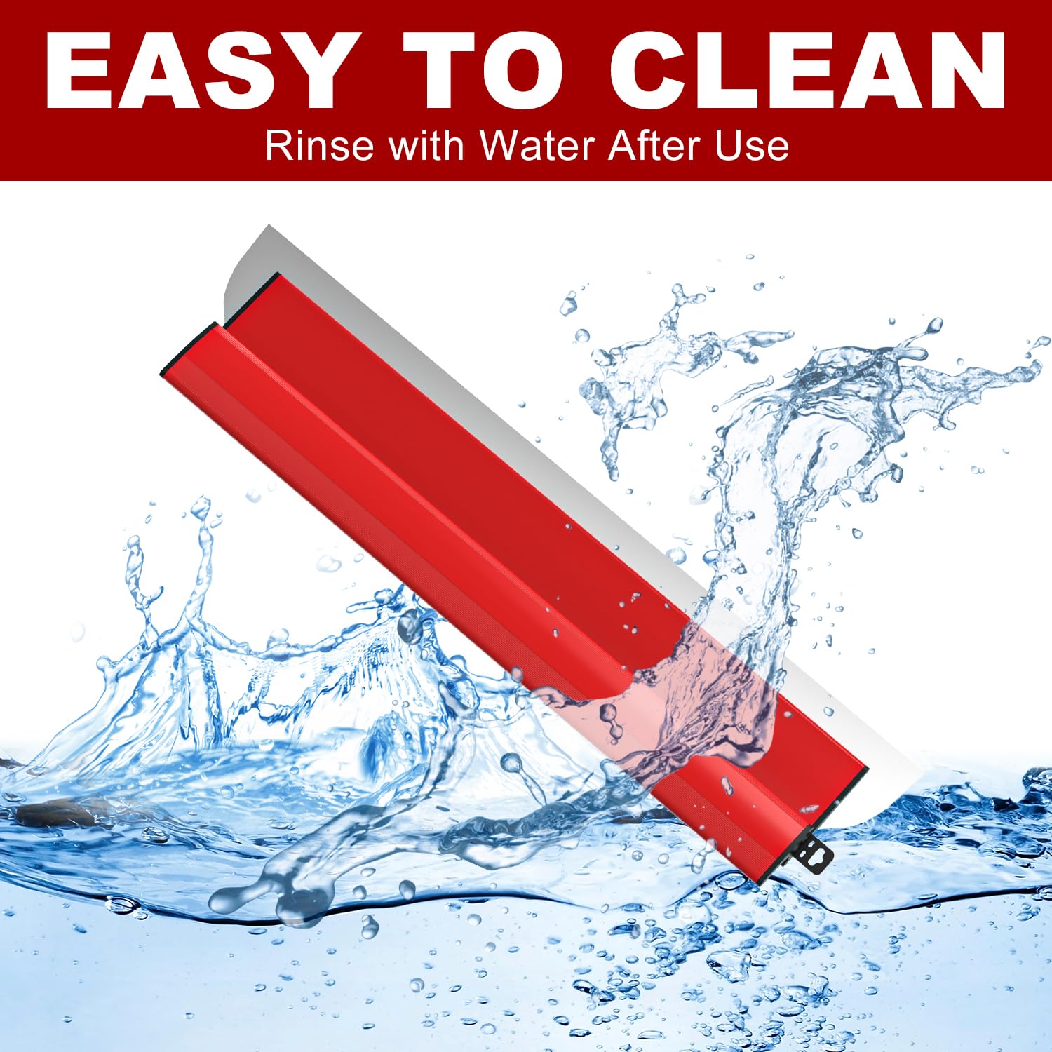 Ceeintee ergonomic grip and rounded blade promote comfortable, low-effort mud movement.
