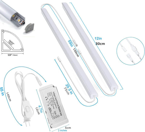 Cefrank energy-saving 16W LED cabinet light for efficient use