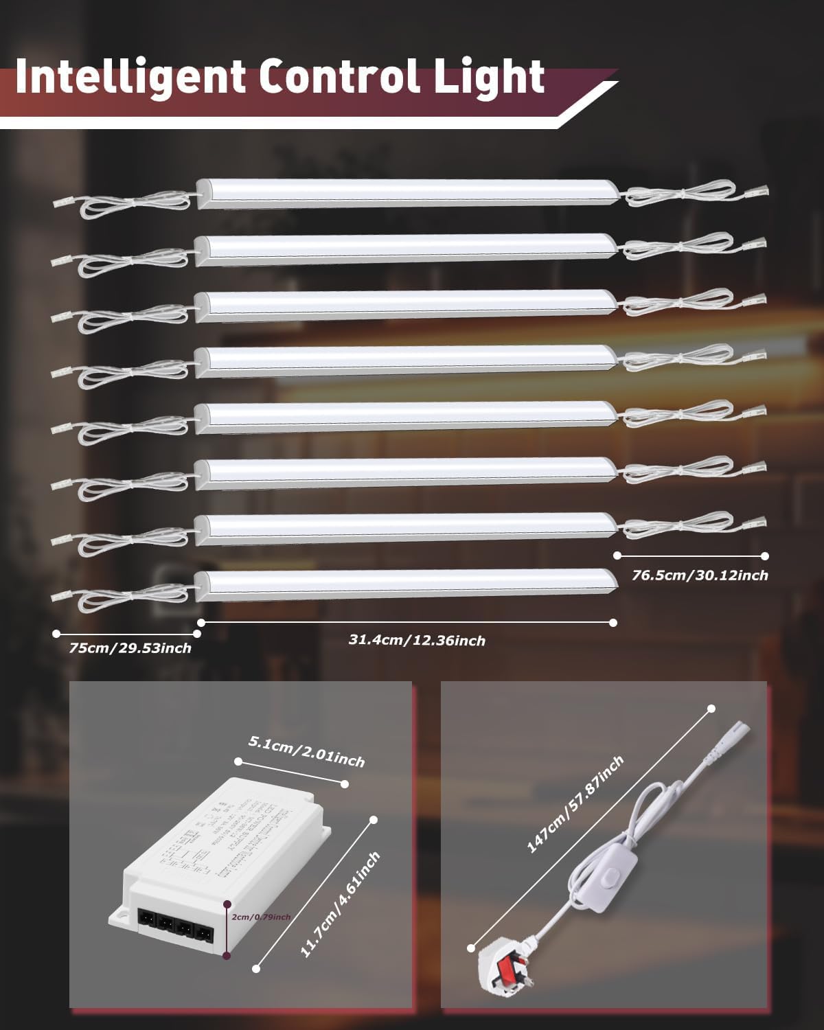 Cefrank safe durable PC and anodized aluminum LED bar design