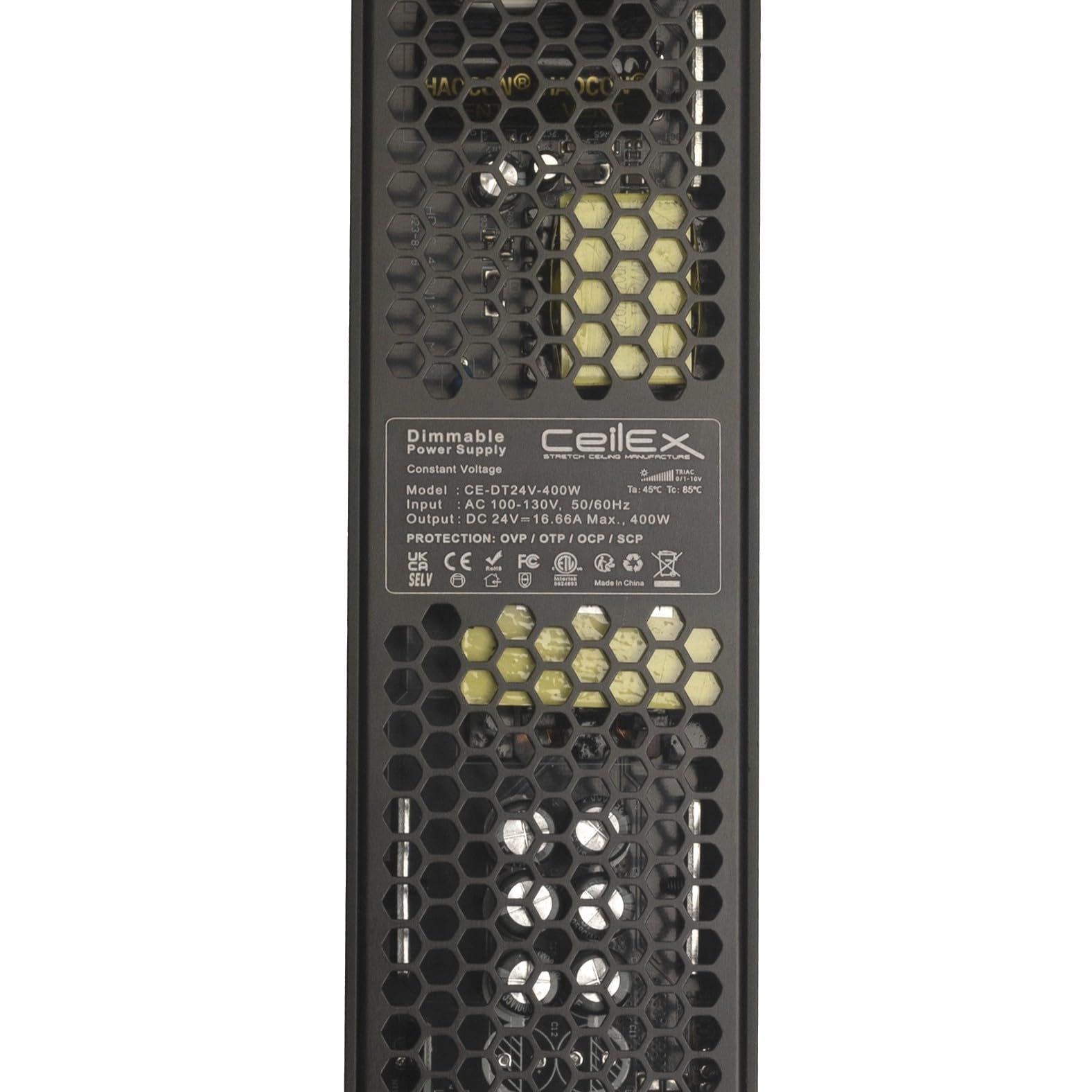 CEILEX Triac dimmable LED driver ETL listed logo confirms safety compliance.