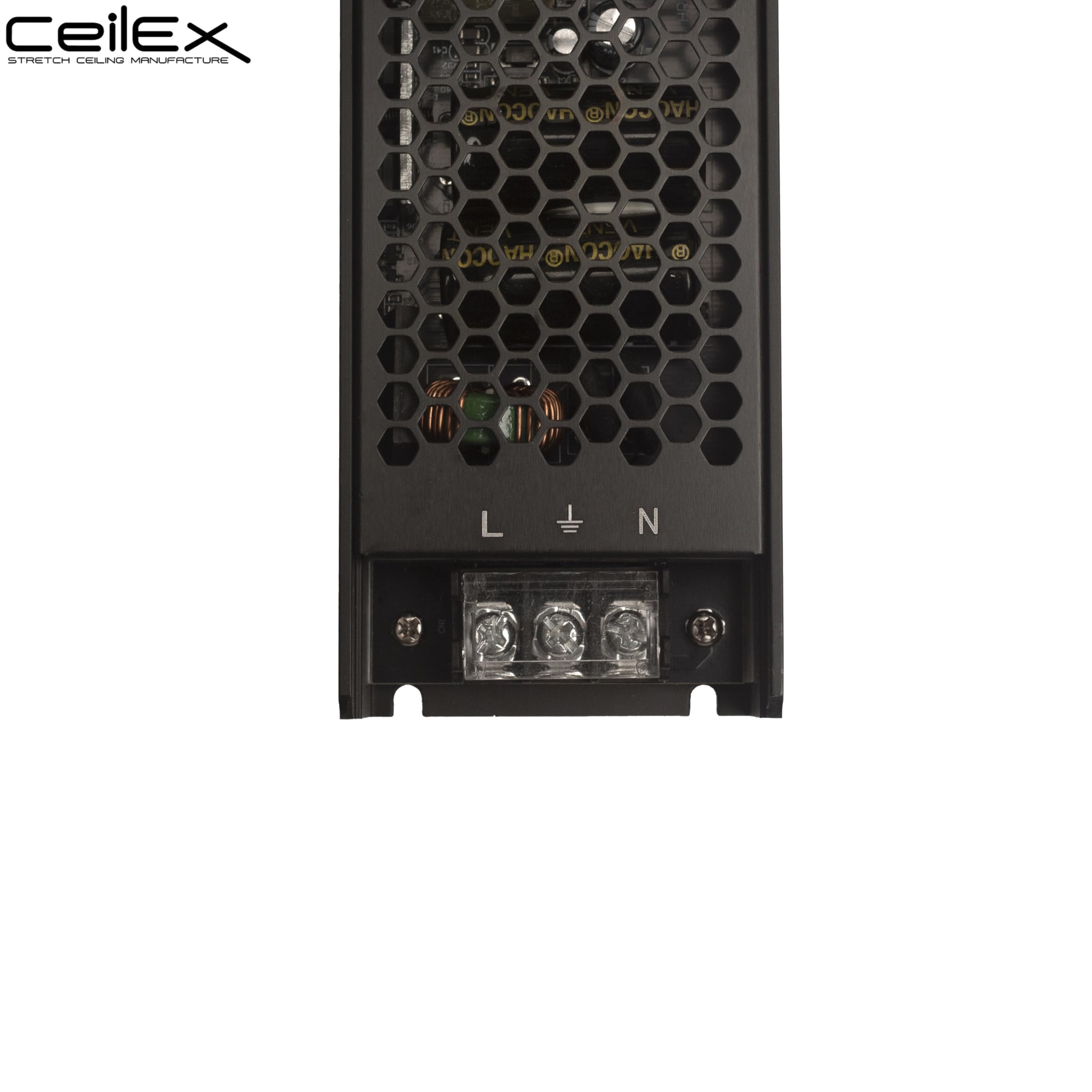 CEILEX Triac dimmable LED driver promotes passive cooling for stable operation.