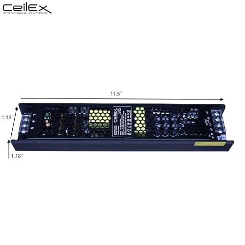 CEILEX Triac dimmable LED driver top label displaying model and specifications.
