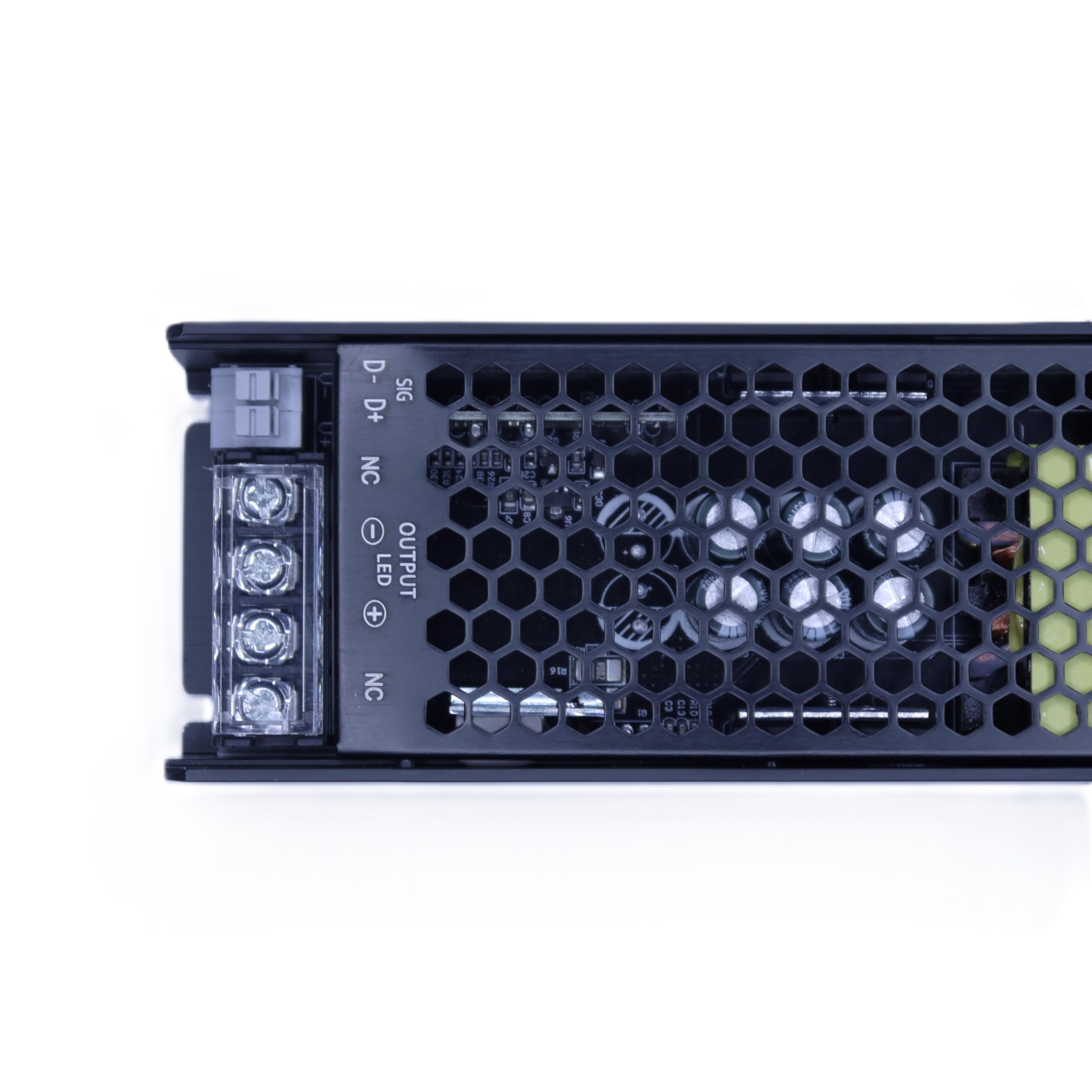 CEILEX Triac dimmable LED driver wiring terminals for quick, safe installation.