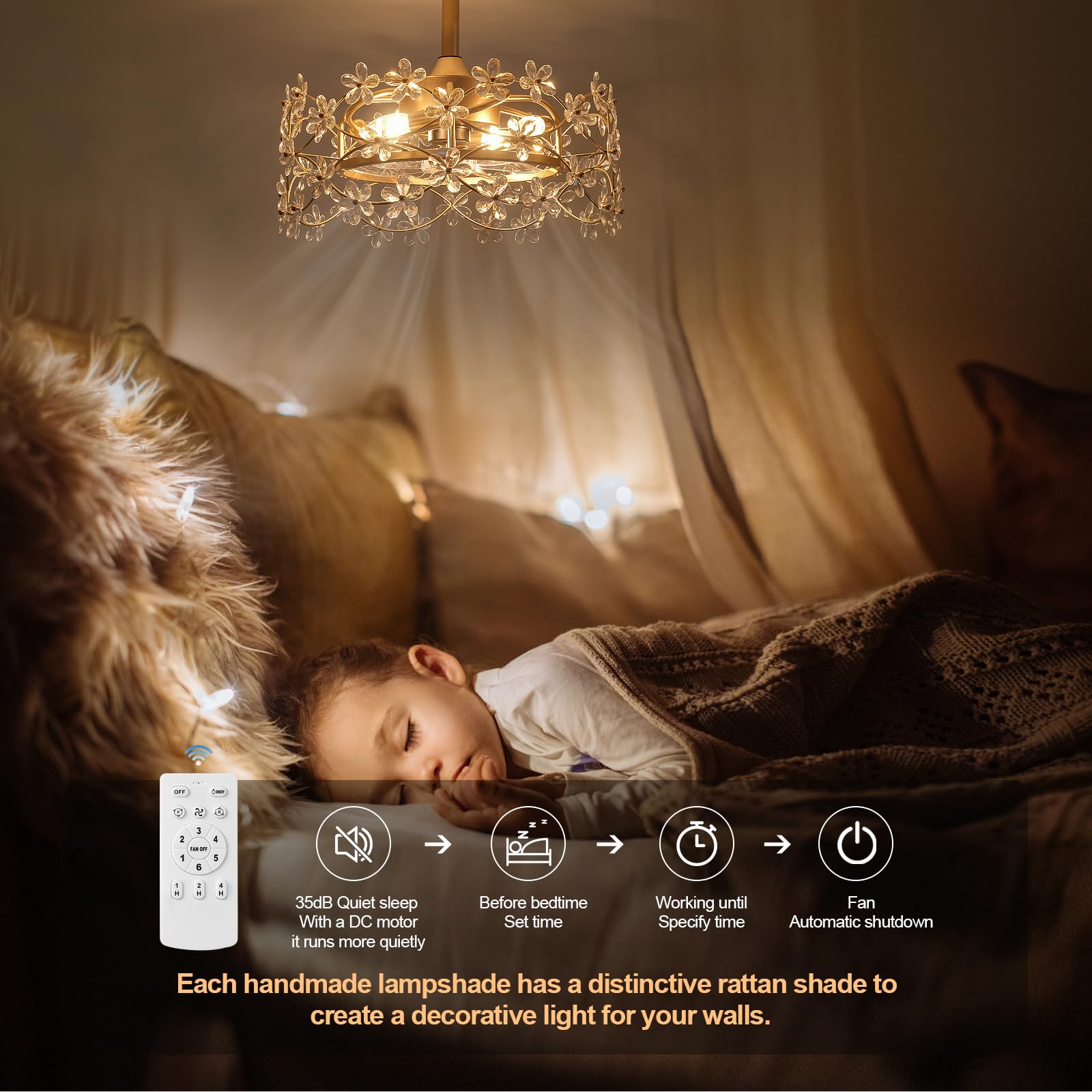 Durable glass and metal hardware ensures lasting beauty.