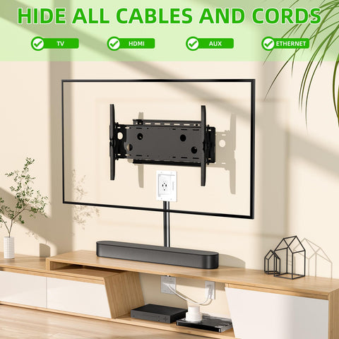 Celendor dual USB ports charge devices neatly without clutter