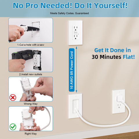 Celendor flexible flat wire 7mm thickness enables behind-wall routing
