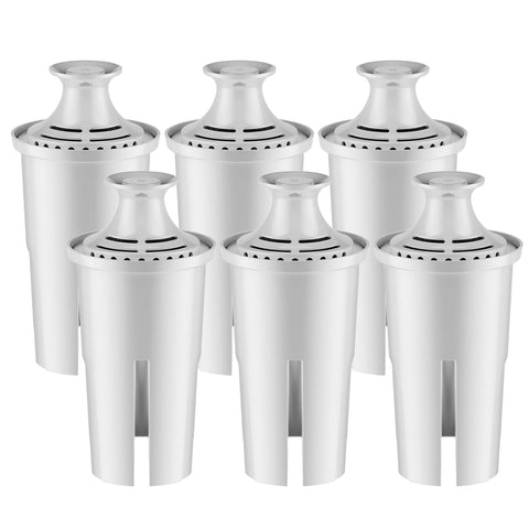Celler Keliy replacement-filter for Brita-compatible pitchers improves water taste.
