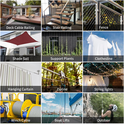 CELYND versatile DIY uses for lighting, fencing, trellises