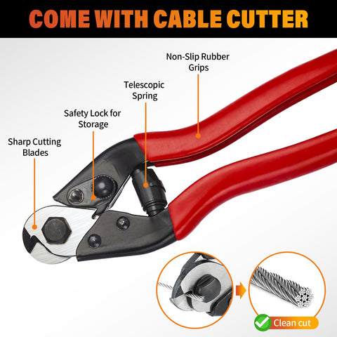 CELYND strong tensioning capabilities for secure installations and reliable performance.