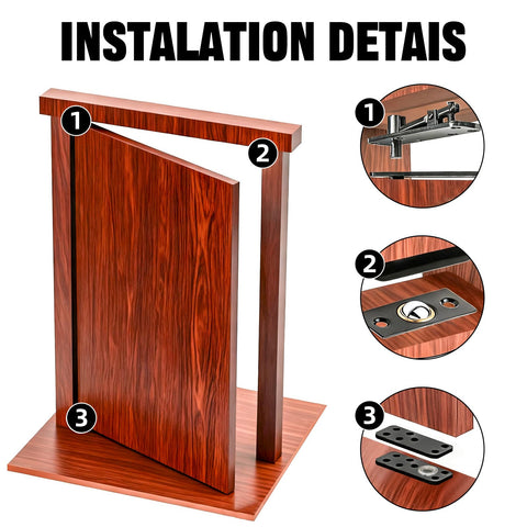 CenfeiTooL Floor-load transfer design reduces stress on door frames.