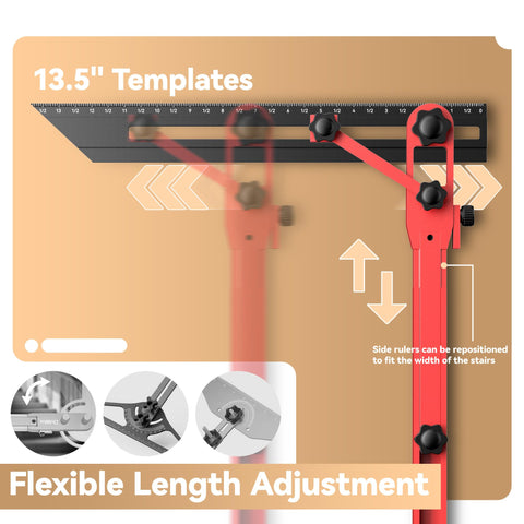 CenfeiTooL aluminum stair formwork kit with durable, wear-resistant finish.