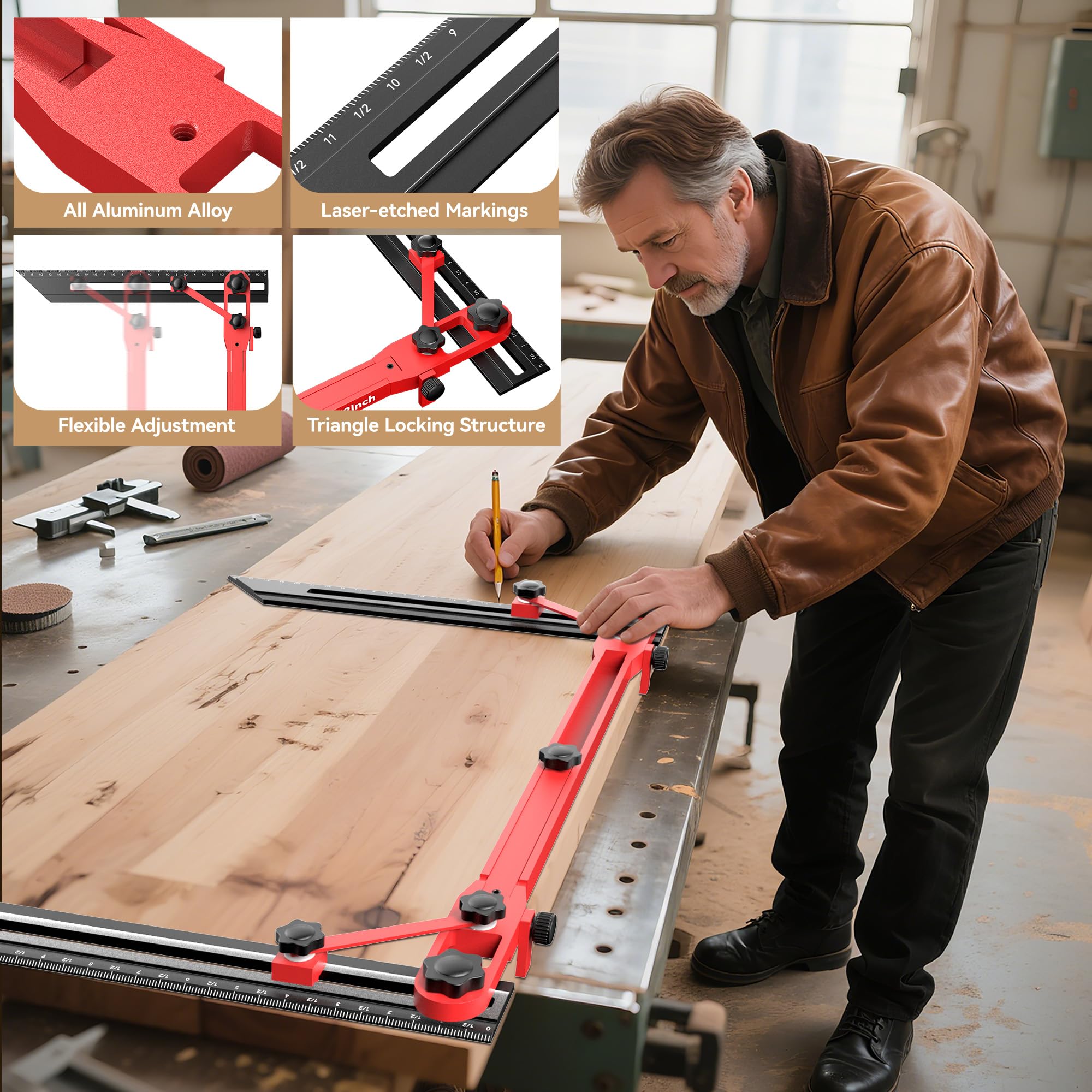 CenfeiTooL template kit shows flexible track combinations for custom templates.
