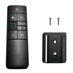 CENMING HD3 remote front view for precise fan and light control.